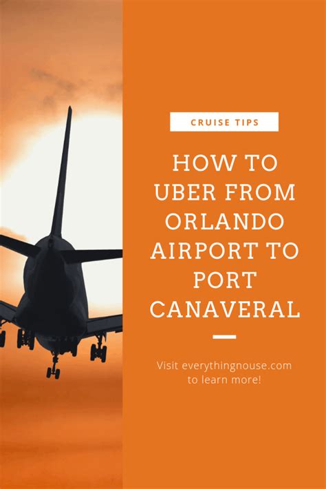 uber from mco to port canaveral|mco to port canaveral cost.